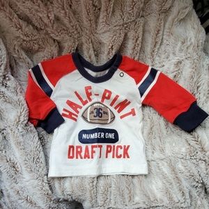 NWOT- half pint shirt